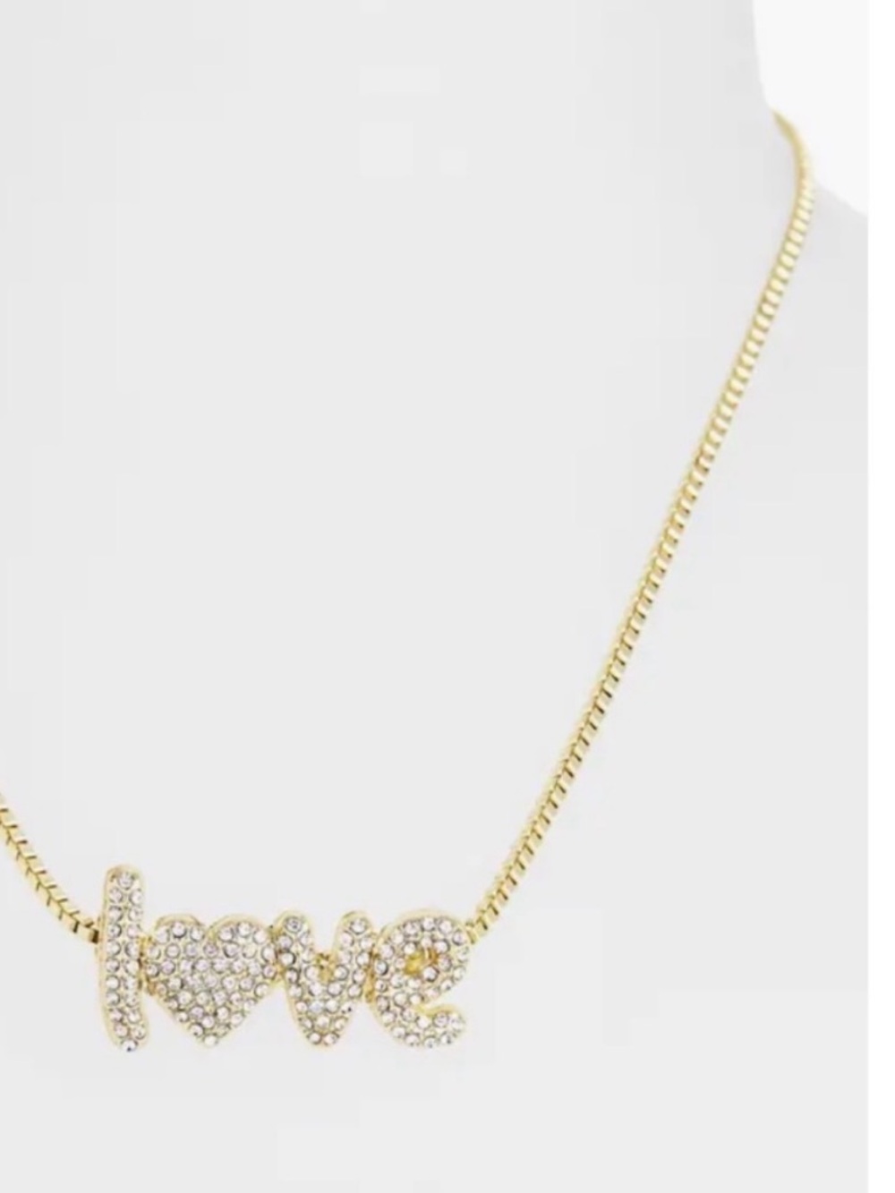 NEW BaubleBar Gold Love Necklace